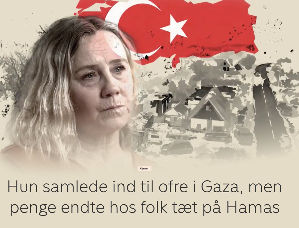 Dk'er indsamler og sender penge til Hamas i Gaza, det er ikke mørkligt at den danske venstrefløj råber så højt om folkedrab, sultning og andre krigsforbrydelser Pengene fra Danmark millioner strømer inden til Hamas den samme Hamas som er på terror lister. DK støtter terror @dkpol