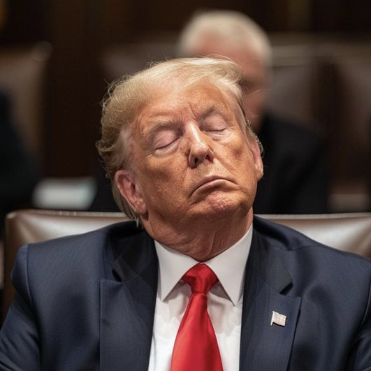 #SleepyDon 🤡 #TrumpTrial #TrumpIsACriminal