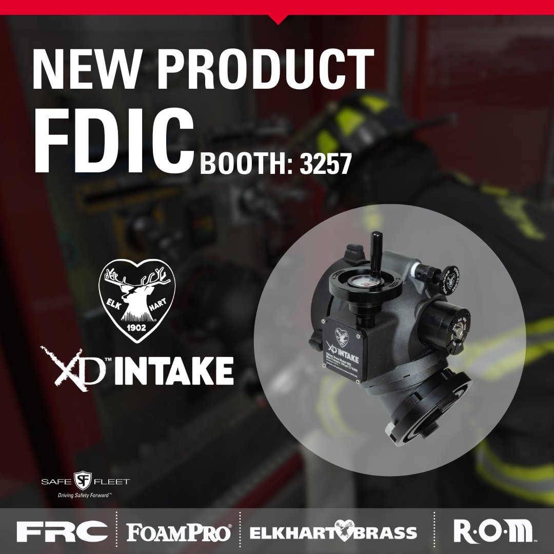 elkhartbrass's tweet photo. Introducing the XD Intake! Be the first to see it at FDIC 2024.
Booth: 3257! Indiana Convention Center!
#intakevalve #firetruck #elkhartbrass #fdic2024 #fdic #newproduct https://t.co/kukNUJZPre