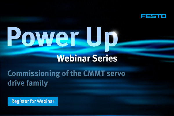 EandMonline's tweet photo. Are you ready to take your automation to the next level? 

Join us at Festo's "Learn How to Commission the CMMT Servo Drive Family" webinar!

When: April 23, 2024 at 2pm EST

Follow this link to learn more and register today!
 https://t.co/wqfmoZleYd

#Webinar #Festo #PowerUp https://t.co/zAwgGNDZQT