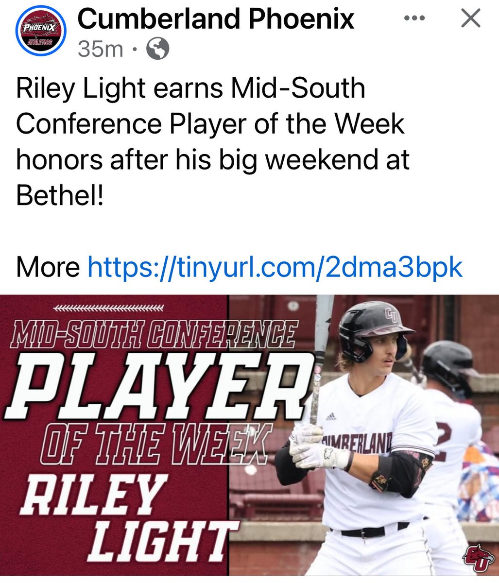 Cumberland Baseball Broadcast tweet media