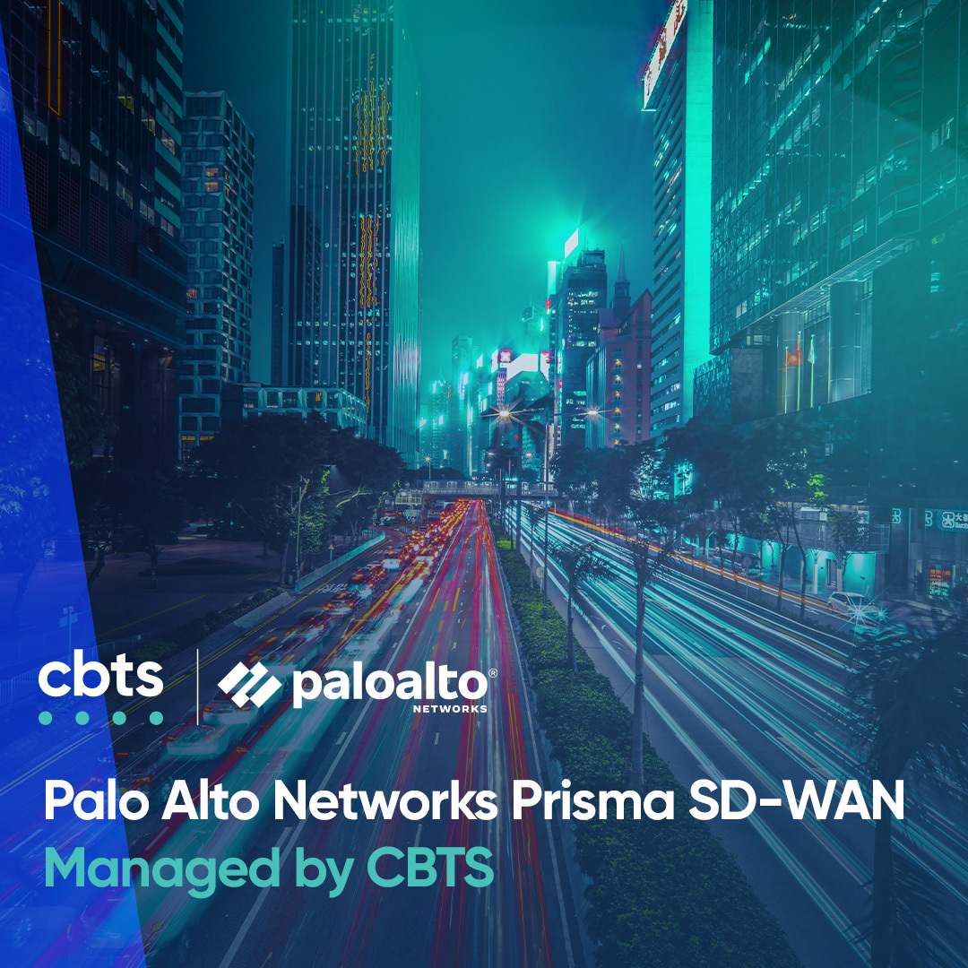 We’re thrilled to join forces with @PaloAltoNtwks to bring you a new solution that addresses evolving networking and security needs. Learn more about Palo Alto Networks Prisma SD-WAN managed by CBTS: bit.ly/3TZ46td