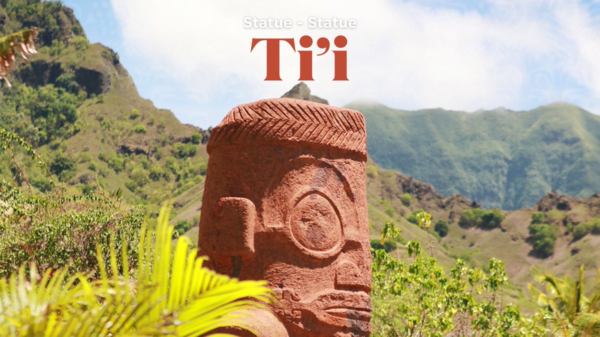 [𝐖𝐨𝐫𝐝 𝐨𝐟 𝐭𝐡𝐞 𝐰𝐞𝐞𝐤]: Ti’i, Statue 🗿

It's International Art Day! ✨ In The Islands of Tahiti, the tiki is an iconic figure of Polynesian culture and art. Carved from stone or wood, this statue embodies power and protection.

bit.ly/learn-reo-tahi…

📷 TahitiTourisme