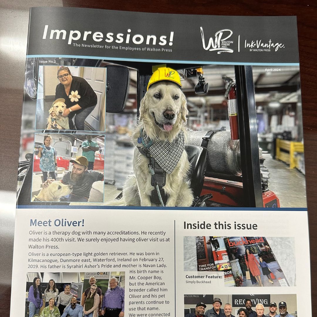 One of the amazing services we offer is printing newsletters, let us do that for you!✨ 
➡️ Contact us today to learn more about this.