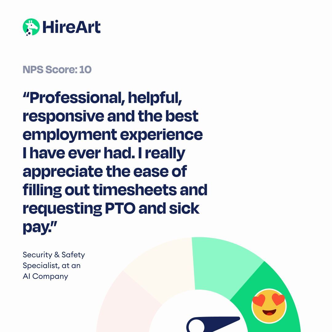 Providing easy-to-use, self-serve tools is one of the ways the HireArt platform empowers both clients and contractors in their day-to-day processes.

#extendedworkforce #contingentlabor #contingentworkforce #staffing #talentacquisition #procurement