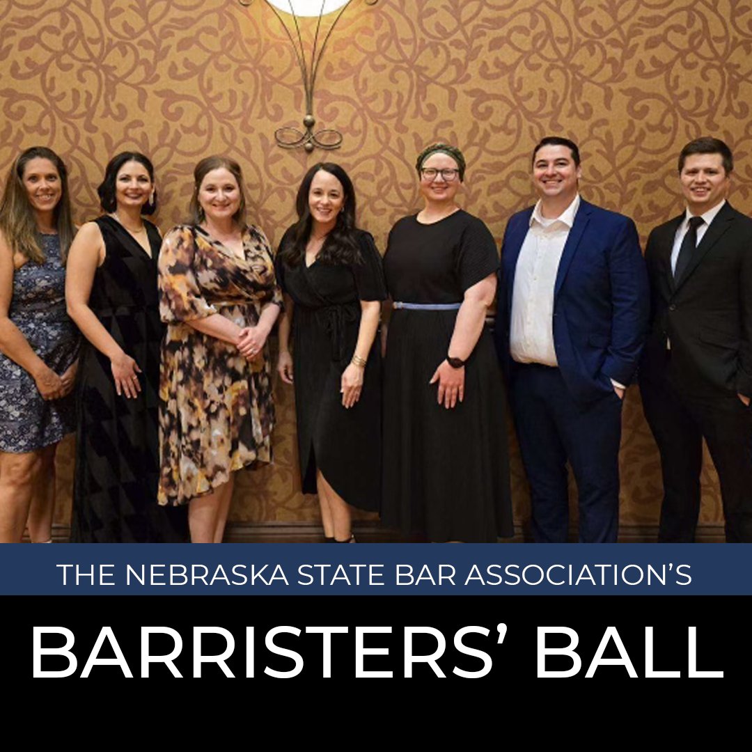 KoenigDunne's tweet photo. Celebrating an incredible weekend supporting the Nebraska Lawyers Foundation at the Nebraska State Bar Association's Barristers' Ball! https://t.co/5xFfvh4h8g