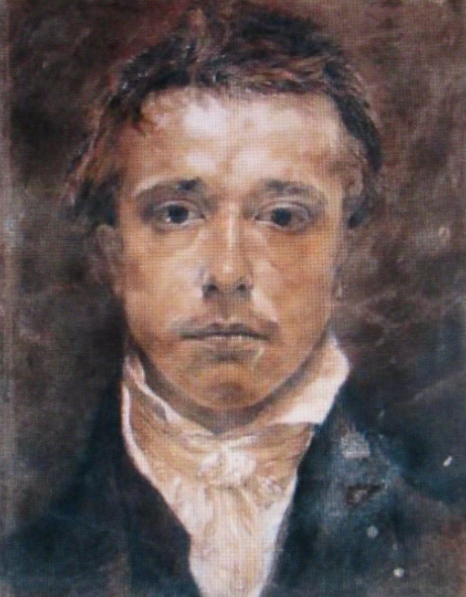 One of the best self-portraits (Samual Palmer) for (supposedly) World Art Day.  Nonpareil.