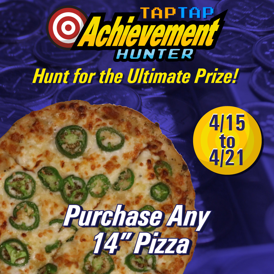 taptapiowacity's tweet photo. π―πΉοΈPlay. Score. Redeem your Prize!
This week's hunt: PIZZA πβ€οΈβπ₯
Purchase any 14" pizza to win!!
#taptap #doubletap #beercade #downtowniowacity #iowacitypedmall #achievementhunter https://t.co/hEOBel66iJ