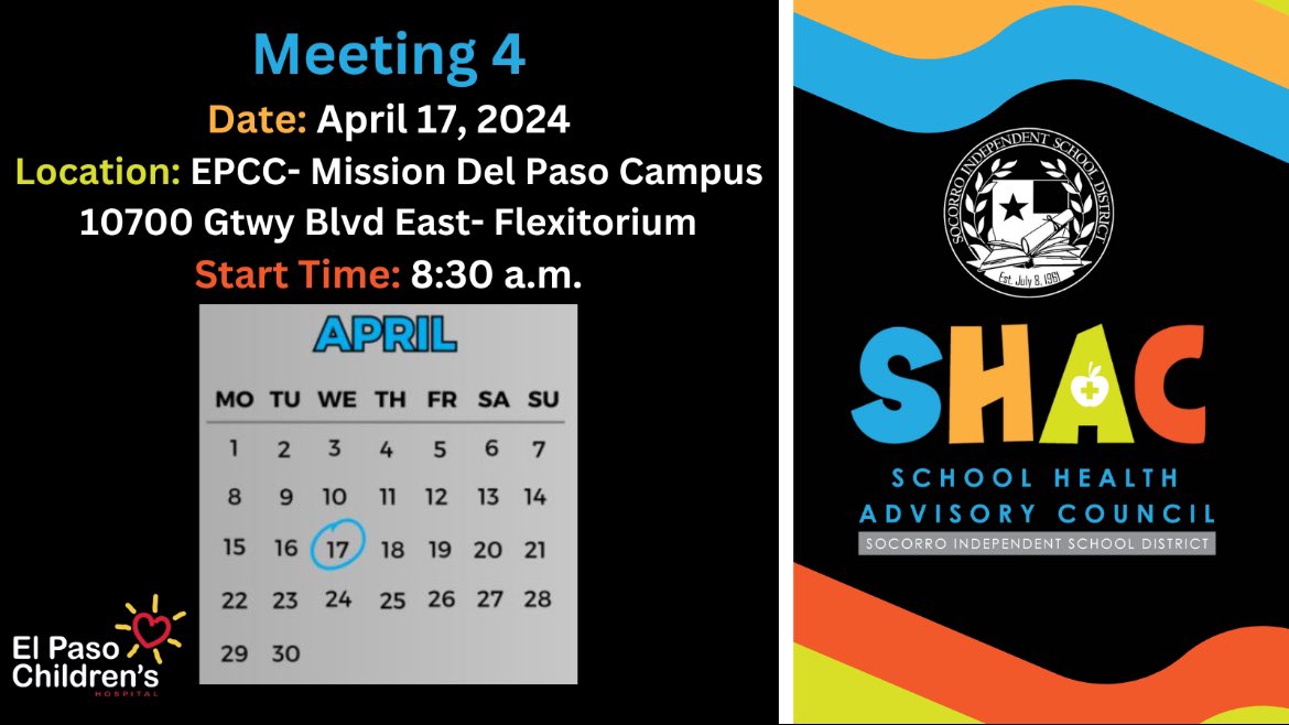 SISD- School Health Advisory Council tweet media