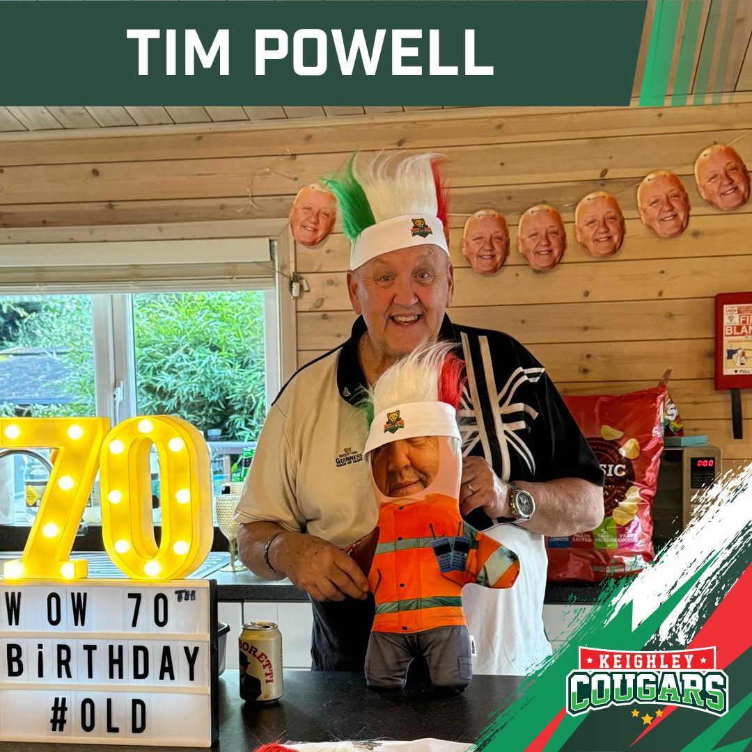 Our last post of the day goes to Tim Powell.... Happy 70th Birthday Tim!