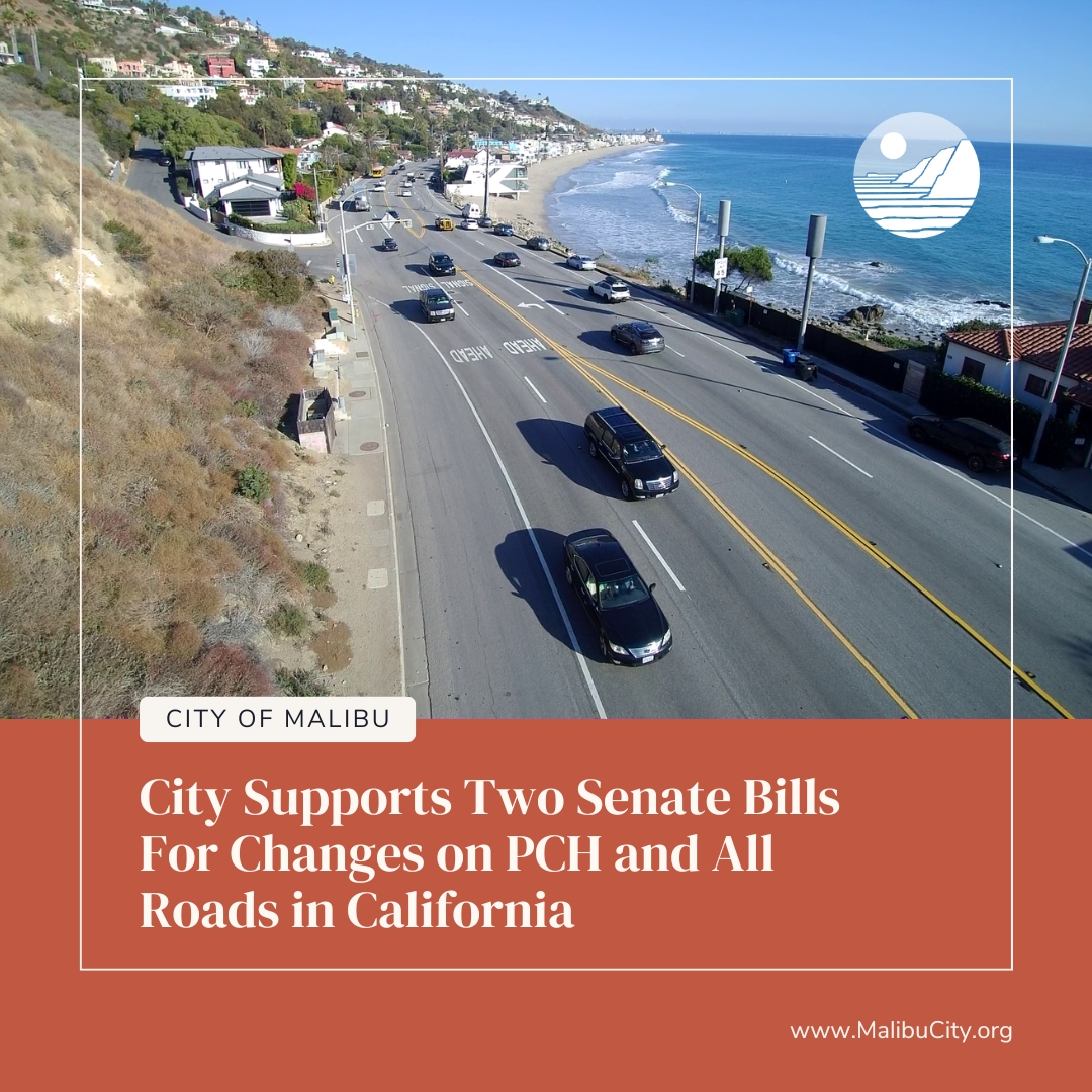 As part of Malibu's commitment to addressing PCH safety, City Manager & Councilmember went to Sac to support 2 State traffic safety bills SB 1297 & 1509. Both passed Transportation Committee April 9 & are advancing. See details: malibucity.org/CivicAlerts.as… @BenAllenCA @HenrySternCA