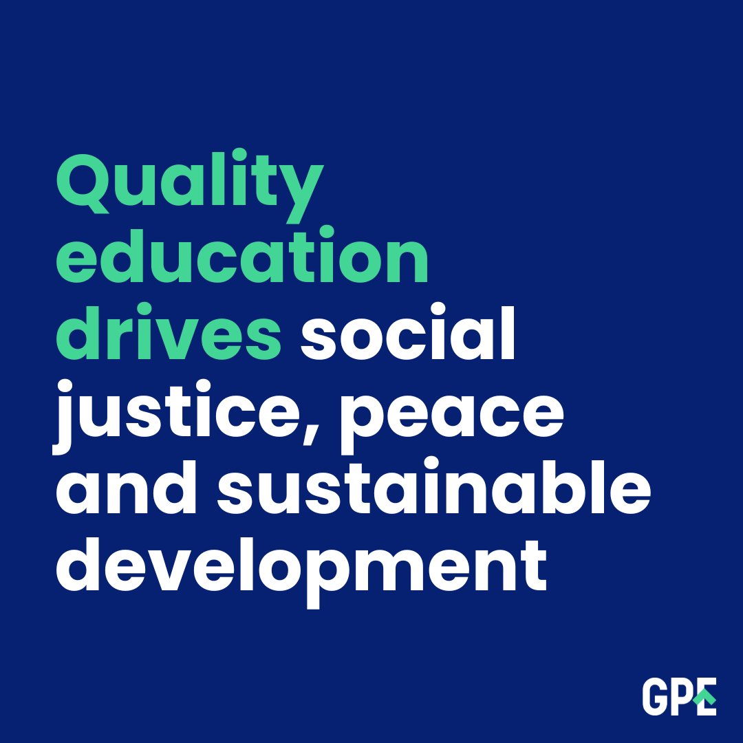 Education has an enormous potential to transform realities.

📢 Speak up for education and join @globaleducation's Global Action Week for Education: g.pe/z29T50RflKw

#TransformingEducation
