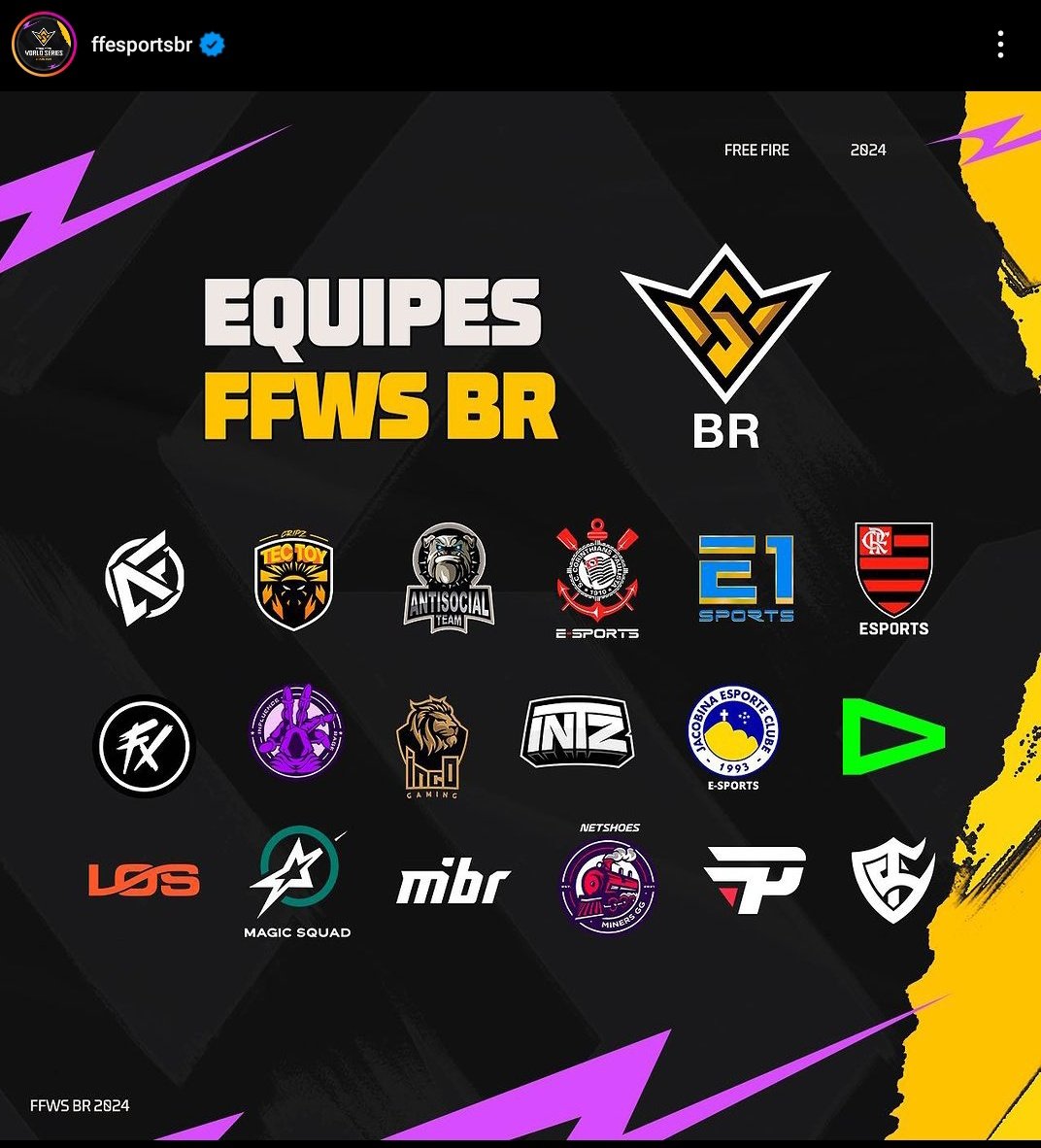 Alfa34_ofc's tweet photo. Não conseguimos ter um bom resultado na final da ESL, mais isso não vai desanimar nosso time estamos trabalhando duro para a edição da FFWS BR, e vamos buscar esse título com esforço e dedicação e muita força de vontade porque somos ALFA 34.
🚀🚀🚀🫡 https://t.co/HiH8VIAvtC