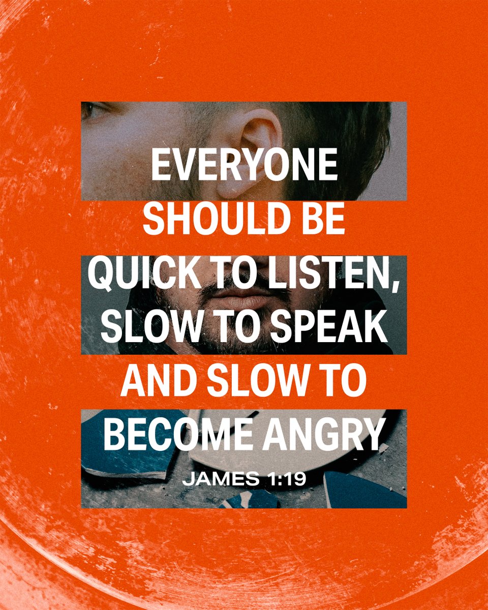 Let this be our model for relationships today. Let’s listen more than we speak and be slow in becoming angry. The end result will surely surprise you! #listen #speak #anger #ears #mouth #RefugehouseofGod