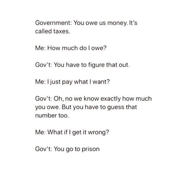 Anyone else sending in some big $$$ today??
Think you got it right?
#TaxTwitter