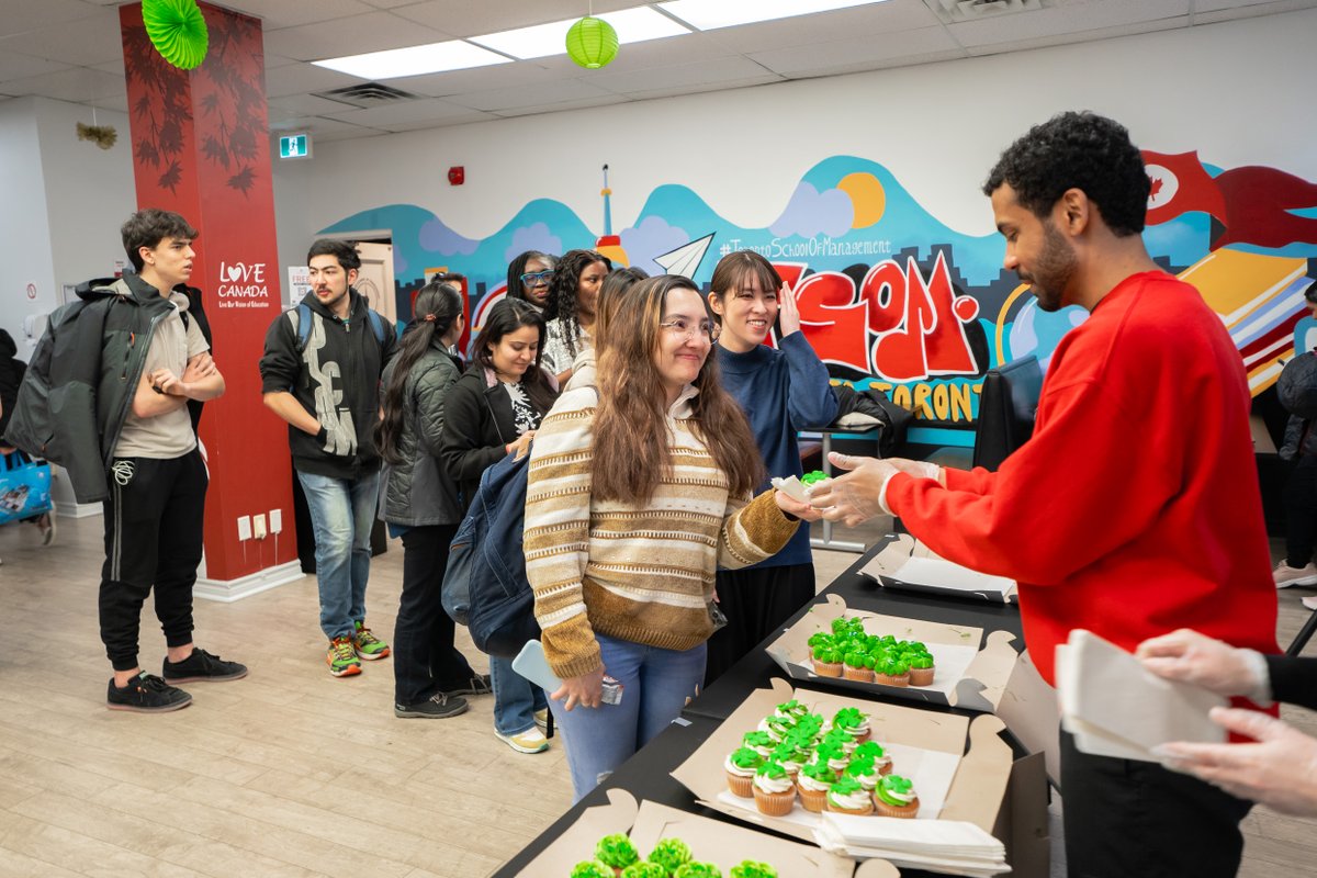 TSoM students celebrated St. Patrick’s Day on campus! They had fun during the event, played games, and even ate delicious treats themed for the occasion.

#TSoM #myTSoM #StPatricksDay #FindSuccessWithTSoM #GetInspiredFindSuccess #StudyInCanada #WorkInCanada