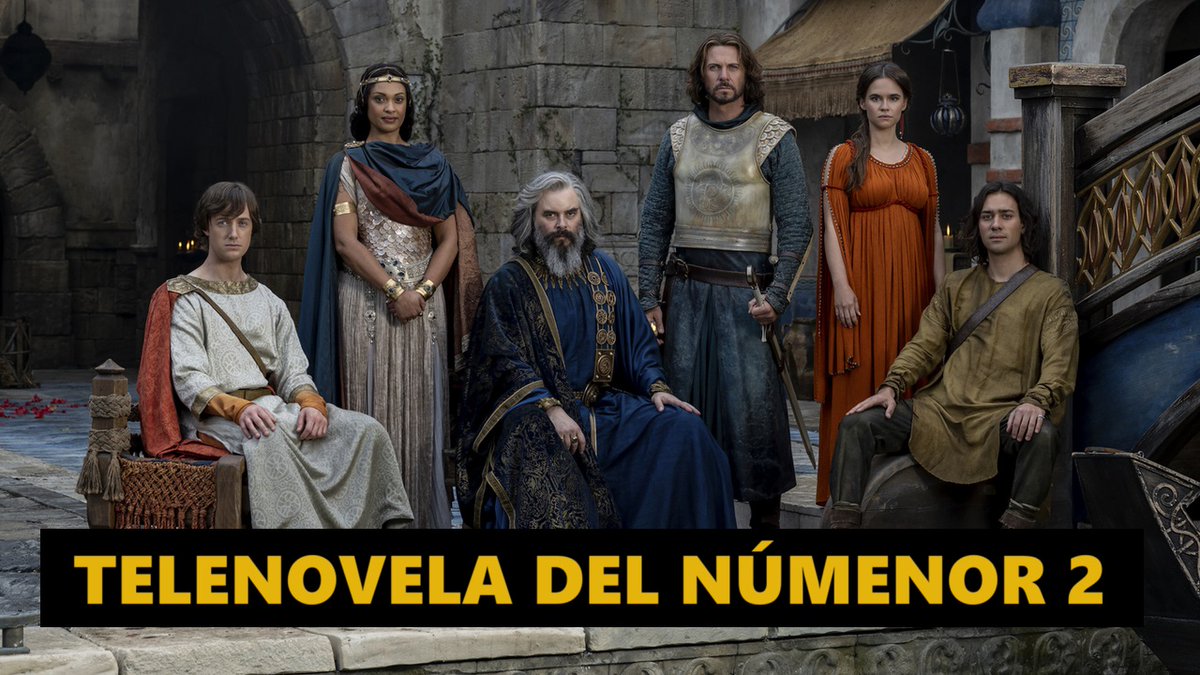 Telenovela del Númenor 2 is coming to your TV screens soon! Ready your barf bags! Will I be covering it? Let's find out! Link in comments.
#TheRingsOfPower