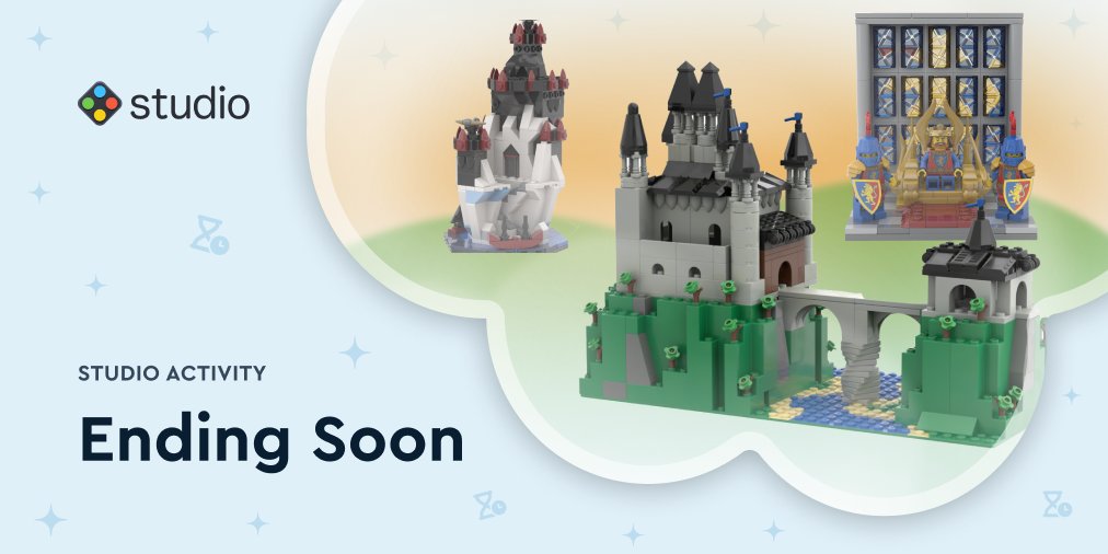 Another chapter of medieval lore is closing soon! Will your Castle faction go down in LEGO history? Submit your Castle Reimagined Studio Activity entry by April 22. bit.ly/CastleReimagin… #LEGO #BrickLink #BrickLinkStudio #CastleReimagined