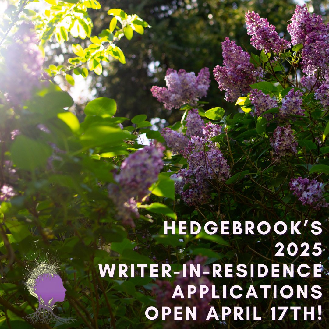 It's happening! Our 2025 Writer in Residence (WiR) applications open this Wednesday in the following genres: ✨Prose - Non-fiction ✨Prose - Fiction ✨Poetry This will be our ONLY application cycle for 2025 and the deadline is June 12th. #Hedgebrook #writingresidency