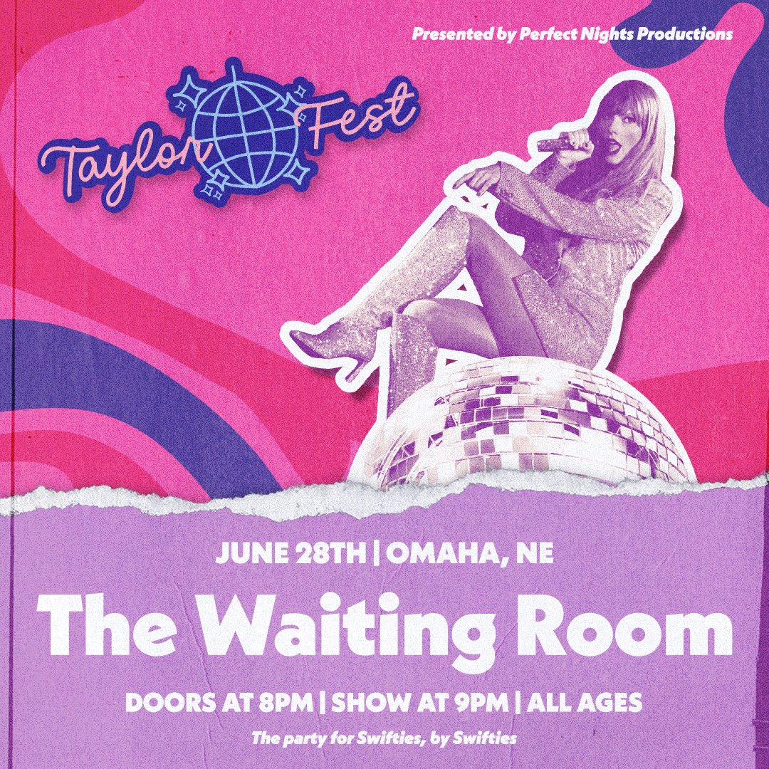 Come out to The Waiting Room on June 28th cause Taylor Fest is back! 🎫 etix.com/ticket/p/66083…