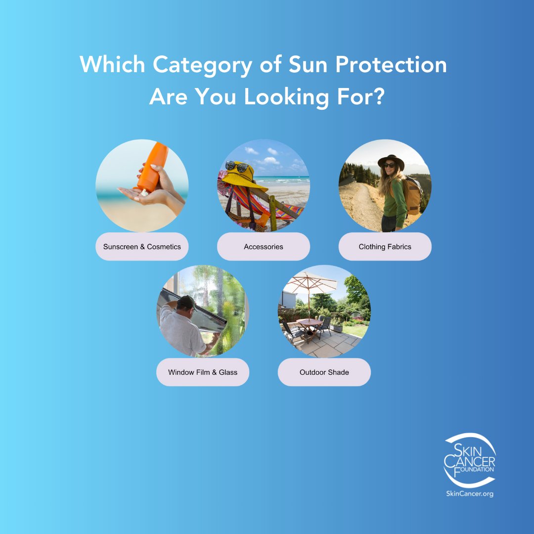 The Skin Cancer Foundation grants the Seal of Recommendation to sun protection products that meet the criteria of our volunteer Photobiology Committee. Visit skincancer.org/productfinder see all of our recommended products.