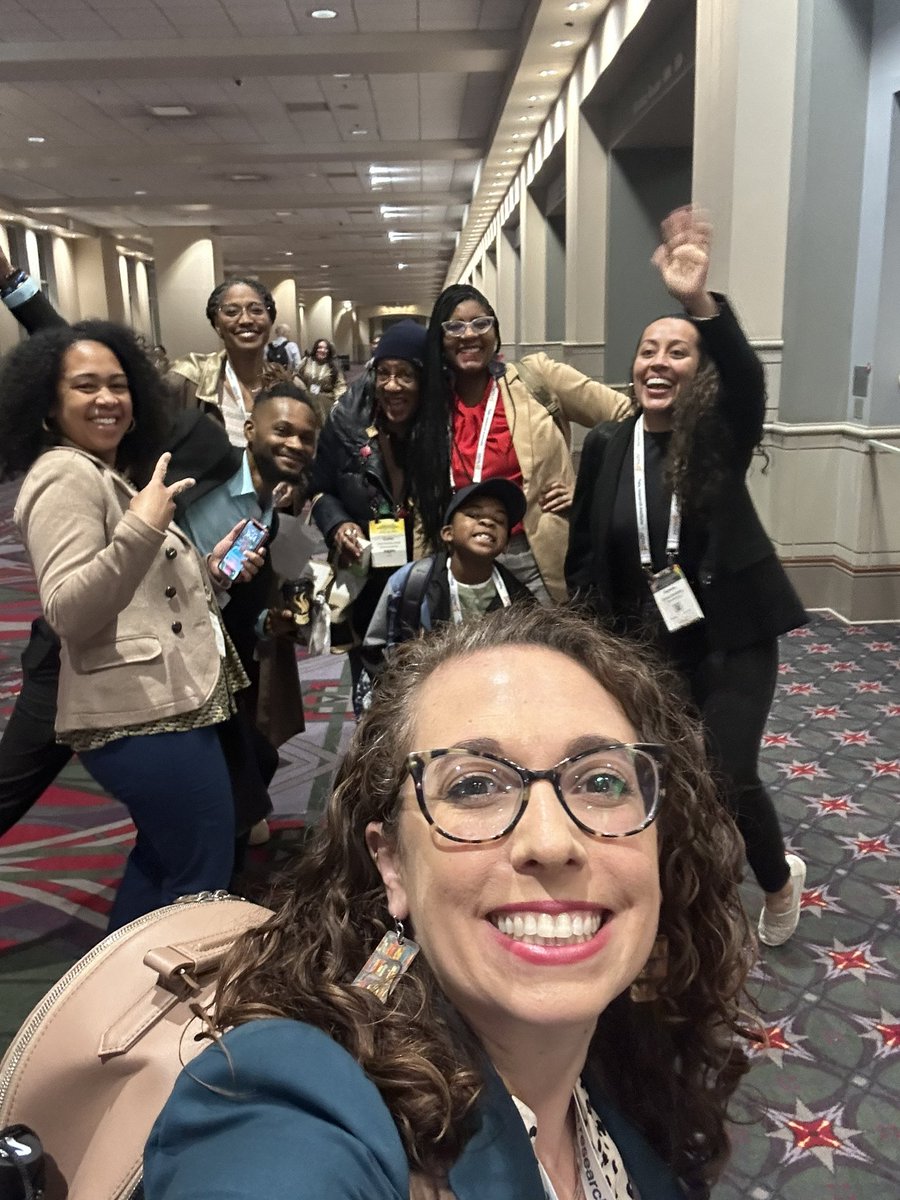 Our #AERA24 symposium was EARLY on a Sunday morning, and still, we came as our full selves, sharing joys and challenges of critical participatory research. Thanks to Div G and all who came and joined the conversation!