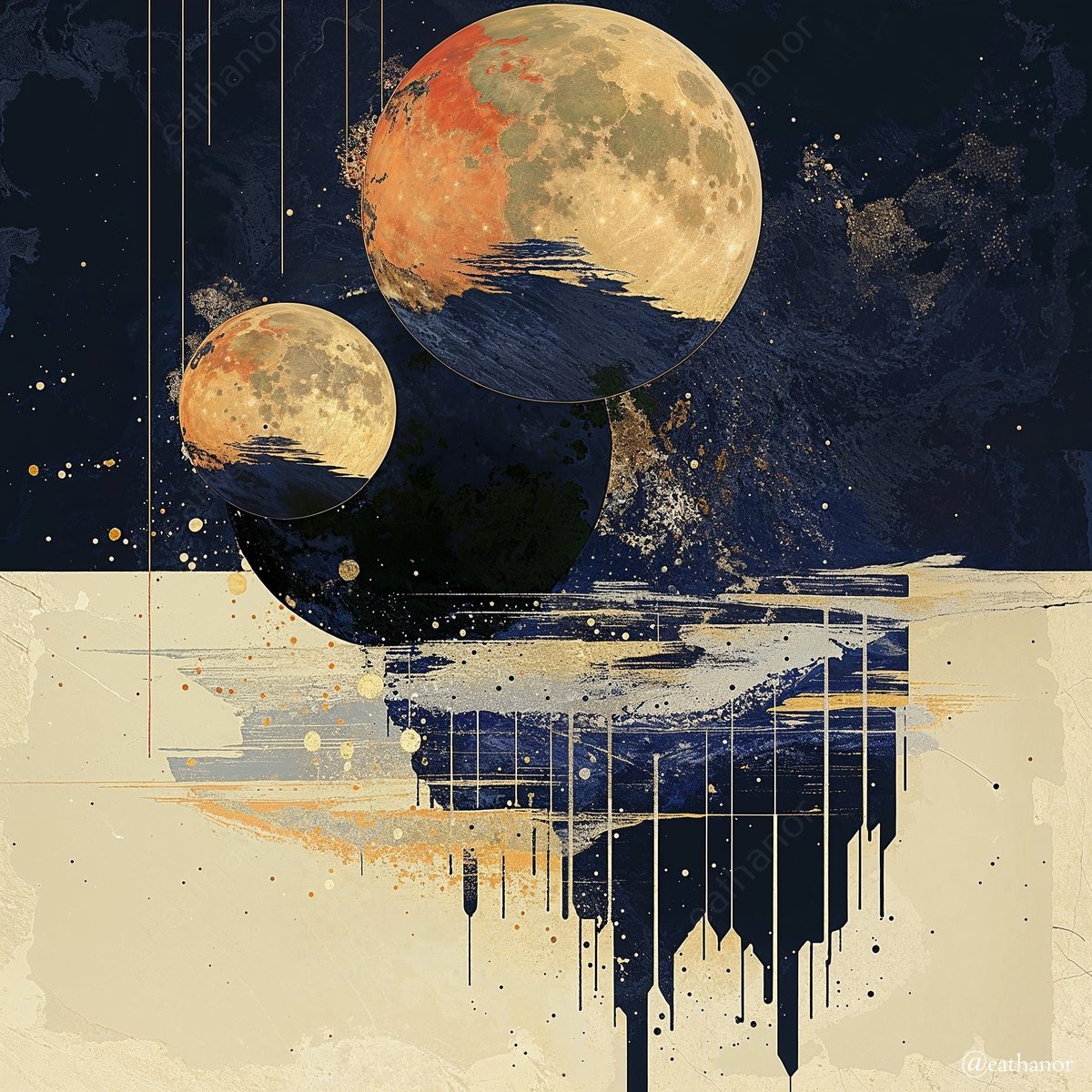 eathanor's tweet photo. ~ Orbiting Harmonies ~
Let the 'Orbiting Harmonies' guide you to peaceful dreams tonight. 🌕✨ Rest well under the watchful gaze of celestial bodies. 🛌🌌 Good night
#midjourneyart #aiartcommunity #stablediffusion #CelestialArt #GoodnightTweet #SpaceDreams #ArtisticNights https://t.co/6boSqCQORy