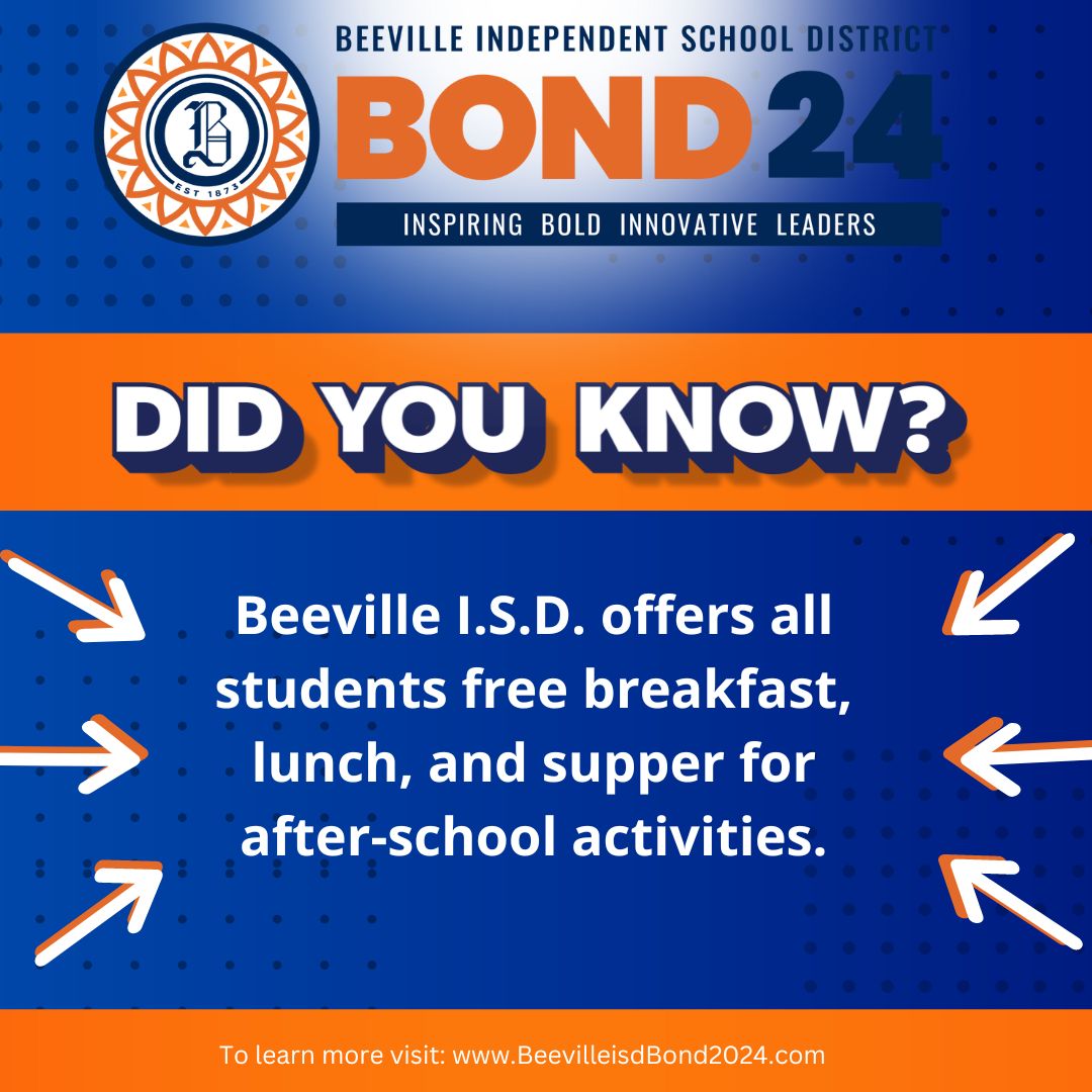 BeevilleISD's tweet image. Did You Know?
#BEEInformed #BEEtheKICK #Bond24