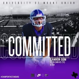 Blessed to finally have found my home! 💜 Thank you @CoachCPPearce @Coach_allendl @CoachGeoffDartt @CoachMConrad @CampDG1