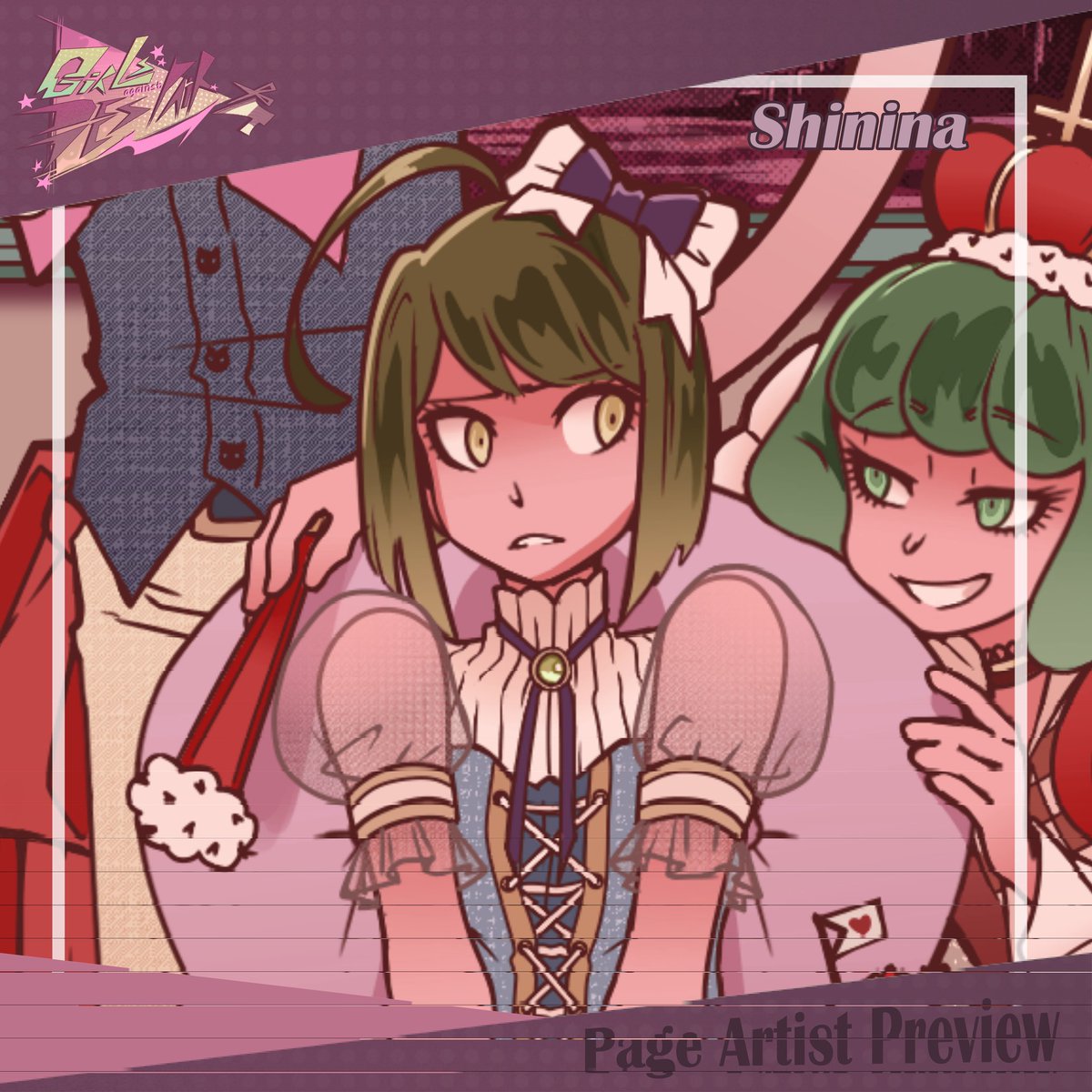 💜Page Preview ✂️  

Special guests: Servant and Monaca make an appearance in this gorgeous fairytale tea party by Shinina! Find the full work by preordering the zine, Link in our bio! 

Preorders close on April 17th!