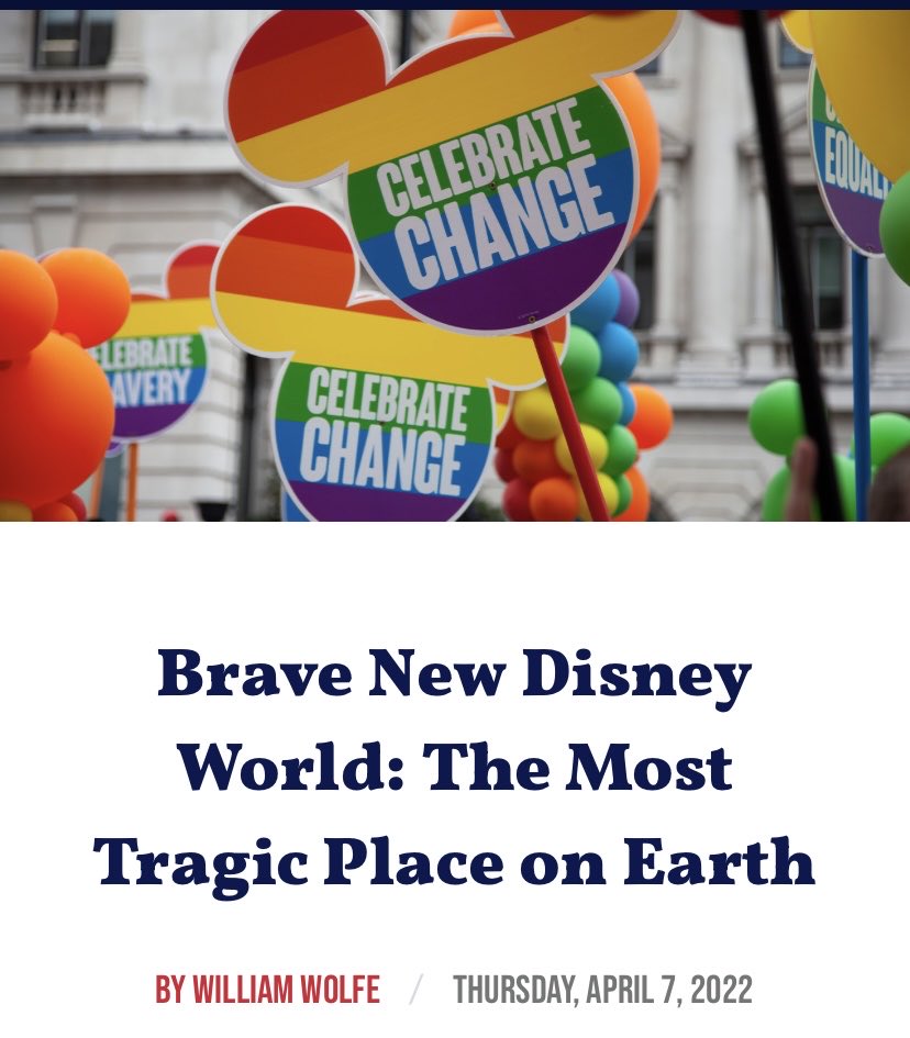 5/ Similarly, Trump/Heritage alum William Wolfe (a Southern Baptist) has deflected from the Southern Baptist Convention’s sex abuse scandal by accusing Disney of “grooming” children for pedophilia via a so-called “gay agenda.” standingforfreedom.com/2022/04/brave-…