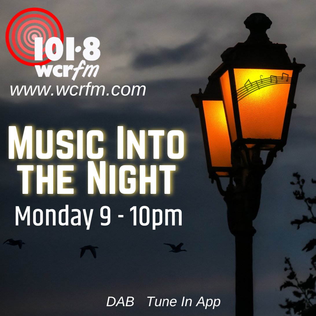 Fancy some Music Into The Night? Monday 9-10pm on @1018wcrfm, an hour of beautiful, relaxing songs (all genres). Hear us on 101.8 FM and DAB across Wolverhampton and online: wcrfm.com/player/

#smoothsoul #smoothjazz #easylistening #relax