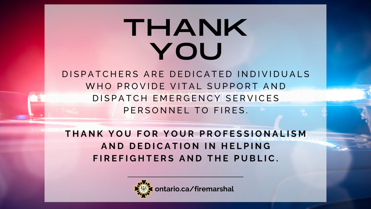 This National Public Safety Telecommunications Week, we recognize the critical role dispatchers play in answering emergency calls. Their voices make a difference to public safety every day for Ontarians. #NPSTW2024 #UnseenHeroes #Thankyou911
