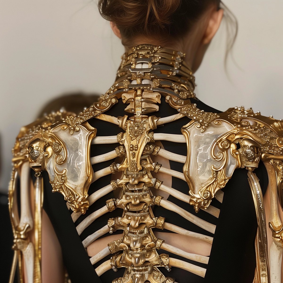parakeetnebula's tweet photo. I don’t want to wear “clothes” I want to wear a diamond studded exoskeleton and very expensive perfume that is otherworldly and terrifying https://t.co/Z9M5I7Sumd