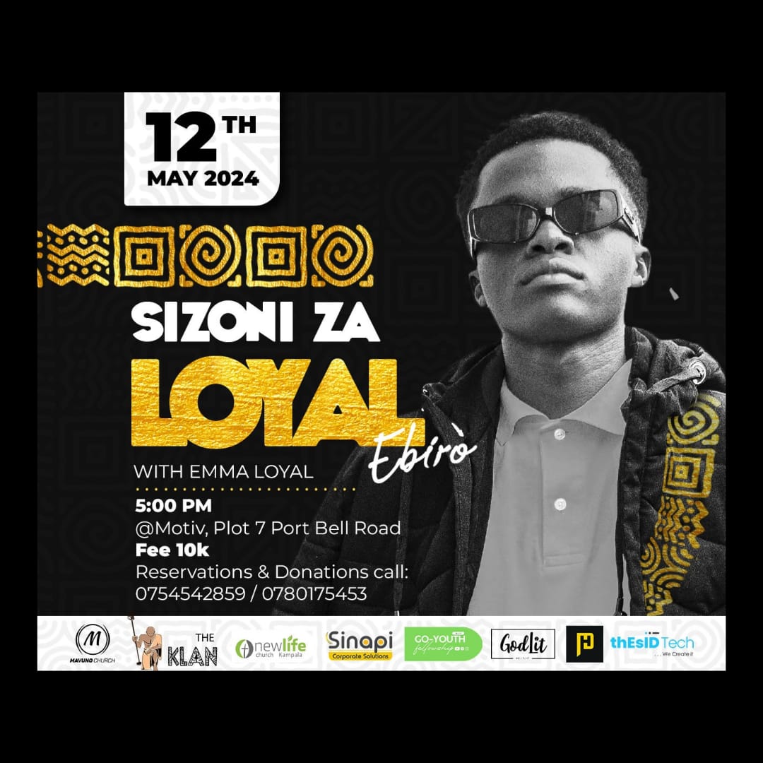 DeRay32508187's tweet photo. Sizoni Za Loyal tickets available. Let's support #Ugandan music, #african music #GodLit music 
Get yo tickets now, just a click away👇
https://t.co/IrH7Hvjj0S https://t.co/fdvlvA9brV