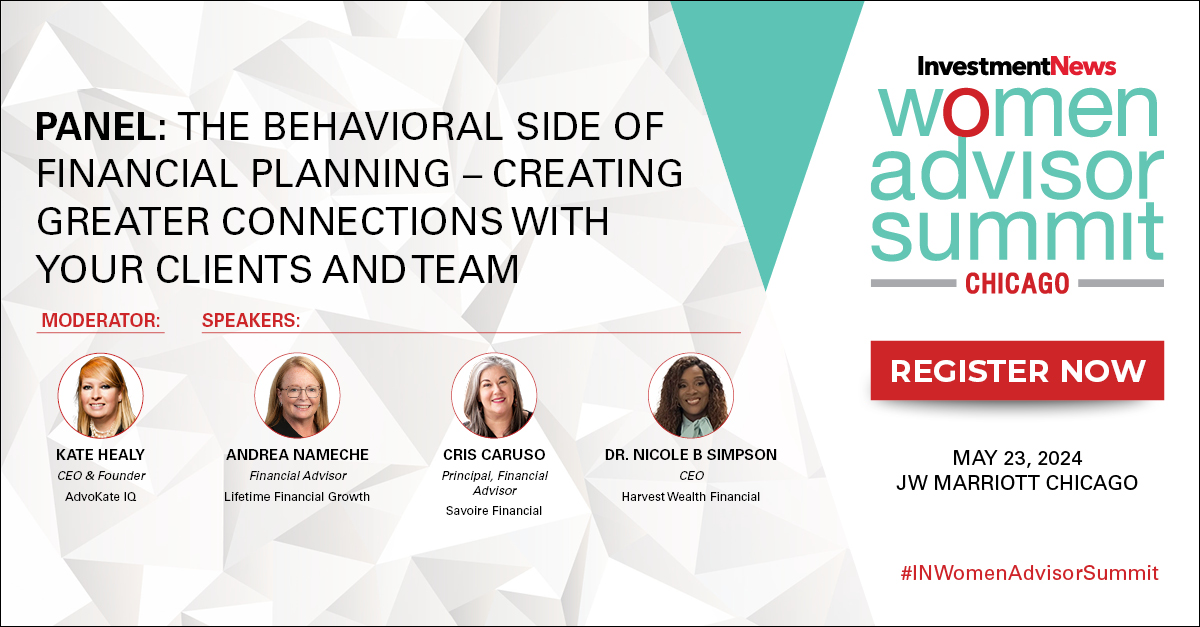 Discover the keys to creating greater connections with clients and team members at the #INWomenAdvisorSummit Chicago! hubs.la/Q02s74510