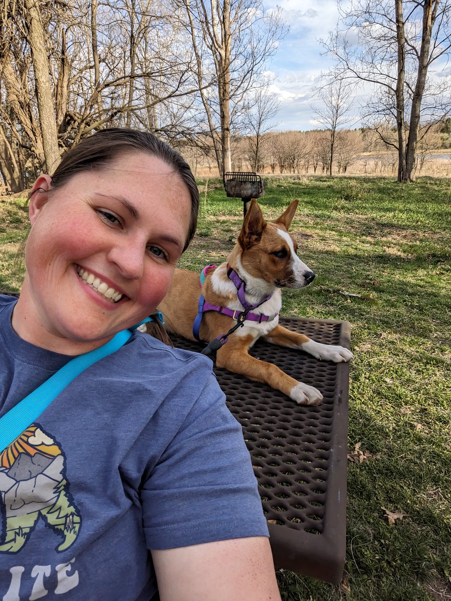 Be like Jenna (& her pup)! They took part in the NRD Recreation Exploration challenge by visiting Chalco Hills. They snapped a pic & sent it in for a chance to win a prize. You can too. More details: nrdnet.org/recreation