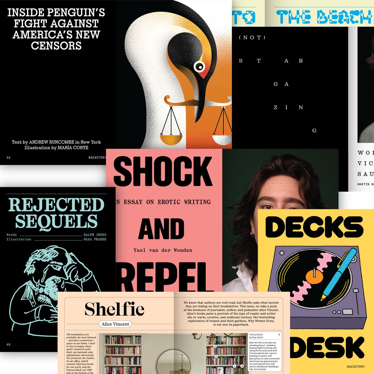 An honour to contribute to issue 2 of @BackstoryLdn magazine with a piece on literature's rejected sequels. Buy the damn thing at a sbookshop near YOU! backstory.london/pages/magazine