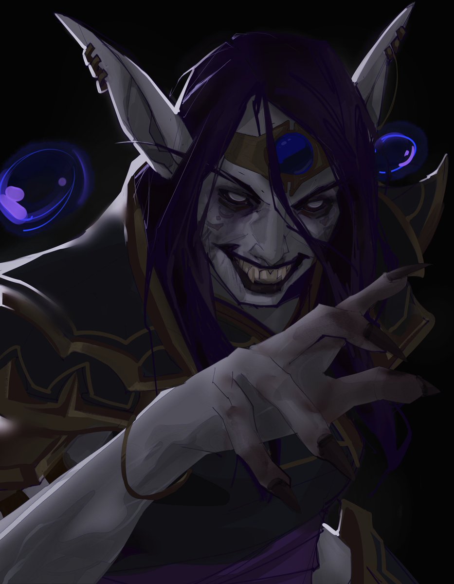 Let there be night 
The mass of dark has begun 
Let there be night 
And damn the sun
#warcraft