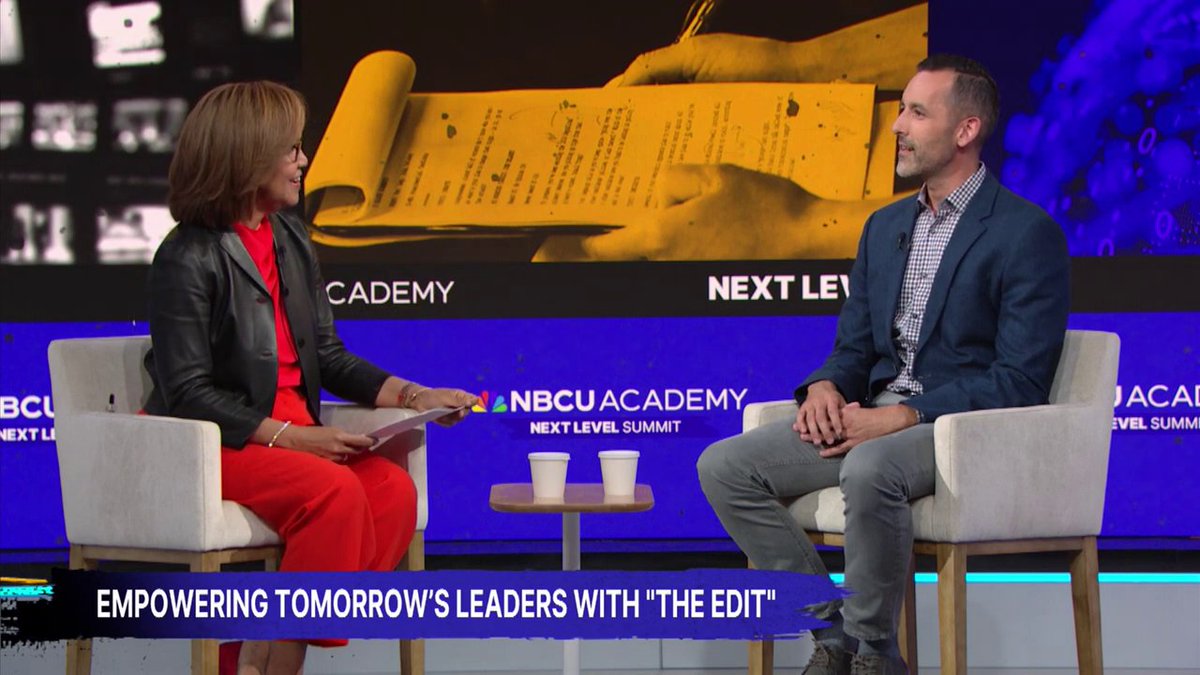 How can the next generation of creative leaders learn to excel in a digital world? @CNBC's @berthacoombs introduces 'The Edit,' @NBCUAcademy & @Adobe's collab helping middle & high school classes learn media literacy: youtube.com/watch?v=ULuWKG… Learn more: nbcuacademy.com/the-edit