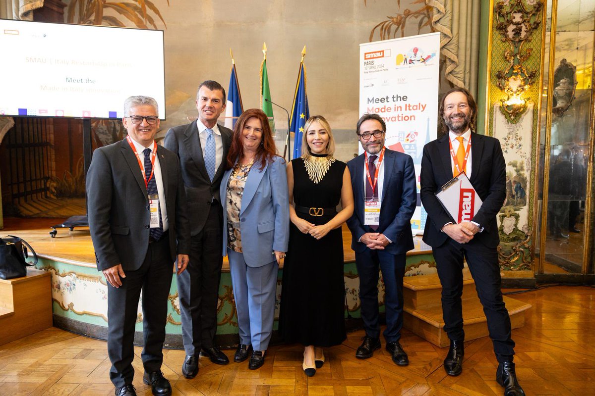 ItalyinFrance's tweet image. I edizione della Giornata del Made in Italy in Francia : Italy restartsUp in Paris 🚀Le eccellenze dell’innovazione italiana a @italyinFrance con @smaunotes @ITAParigi_  @TrenordOfficial e @vdaufficiale con Sottosegretario @ItalyMFA_int  @GiorgioSilli 🇮🇹🇫🇷