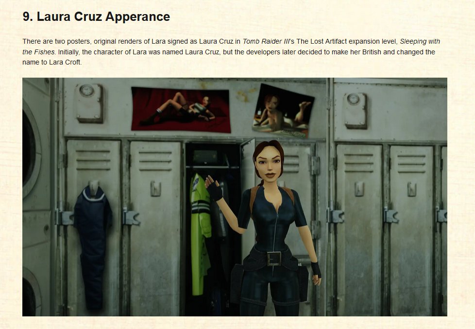 So @CrystalDynamics didn't like the FHM posters of  'Laura Cruz' and forcibly removed them in patch 2. But their social media team @tombraider put them in their own official blog! you can't make this shit up 🤦‍♂️🤣
tombraider.com/news/video-gam…
#tombraiderremastered