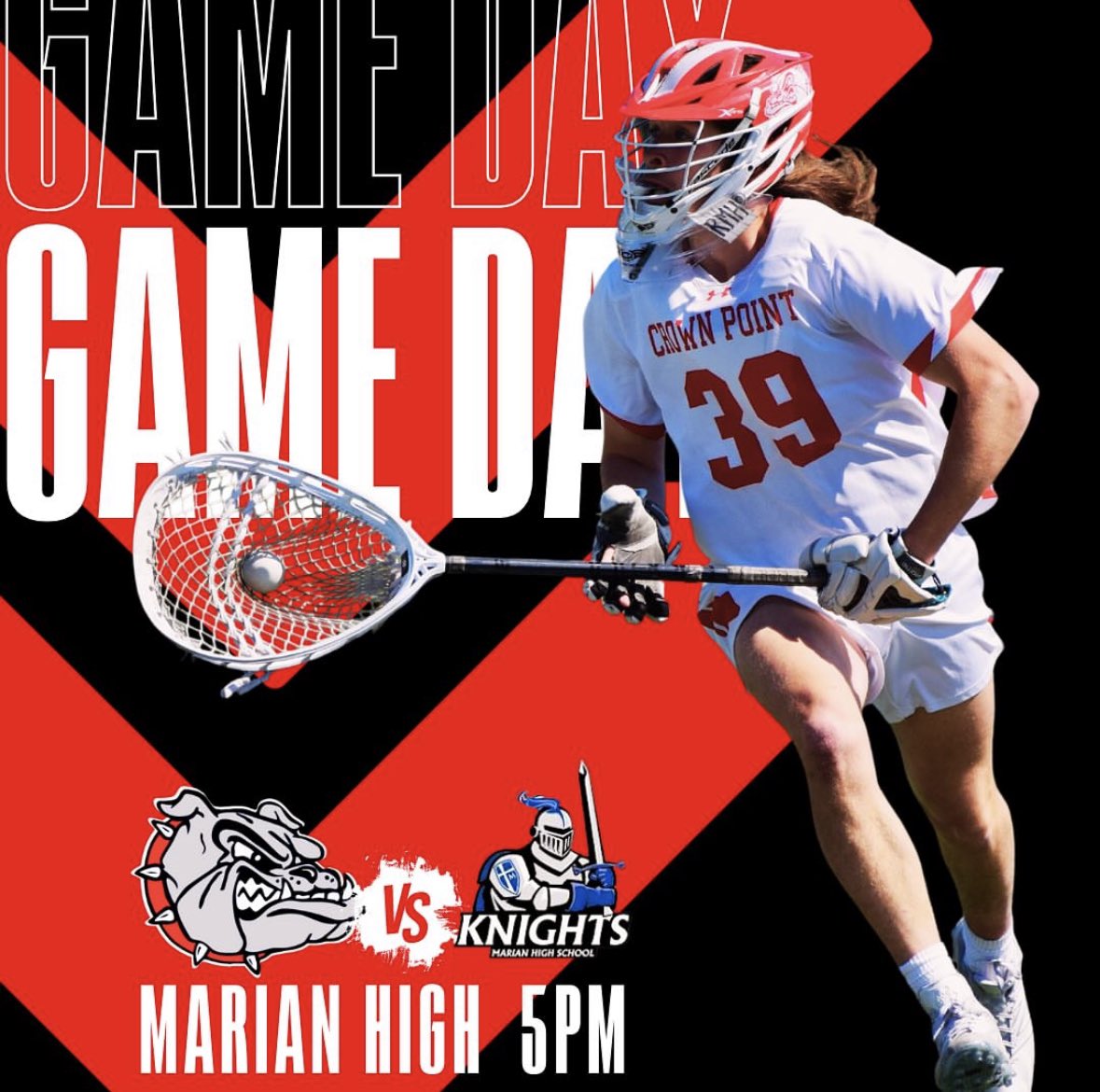 It’s GAME DAY!!! Boys travel to Mishawaka to play Marian High School. GO BULLDOGS!!! 🥍🐾