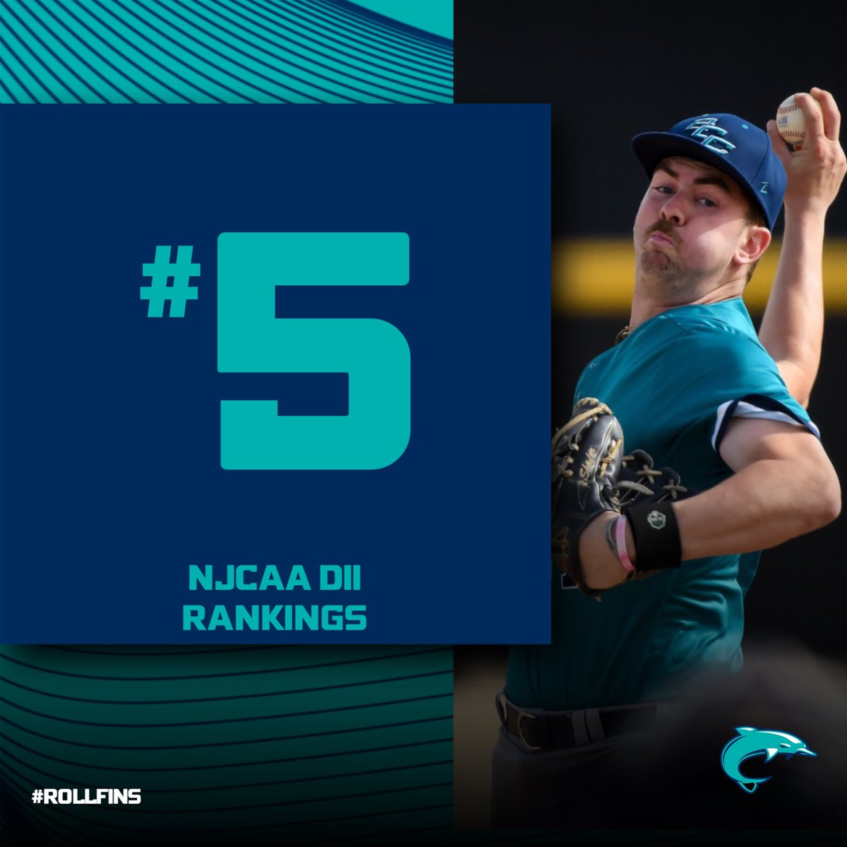 Fins roll in at #5 in the rankings for the second week in a row!

#RollFins #1296