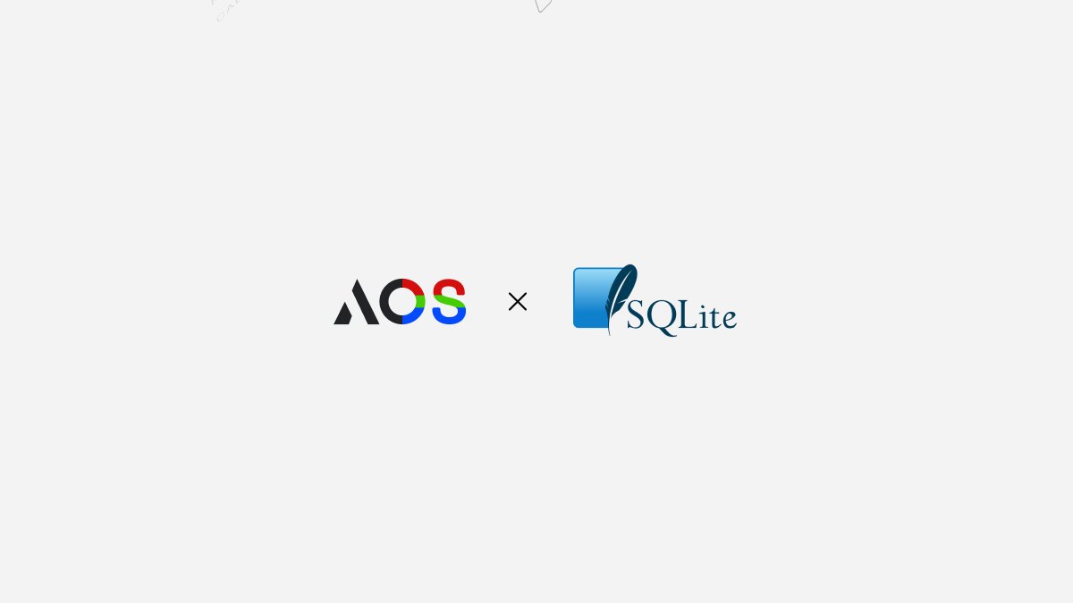 AOS now supports SQLite! SQLite is a relational database that allows users to organize data for effective storage and retrieval. This unlocks the ability to build fullstack applications on top of ao using indexers for rapid queries.👇