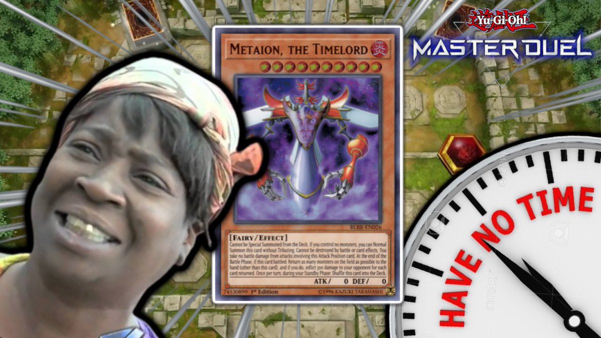 Being in lower ranks is funny in YuGiOh Master Duel because you can make funny clips like this, look at this timelord player not have time for my dark magician deck lol, hope you enjoy youtu.be/TX9q1xdO758?si… #yugiohmasterduel #yugioh #masterduel youtu.be/TX9q1xdO758?si…