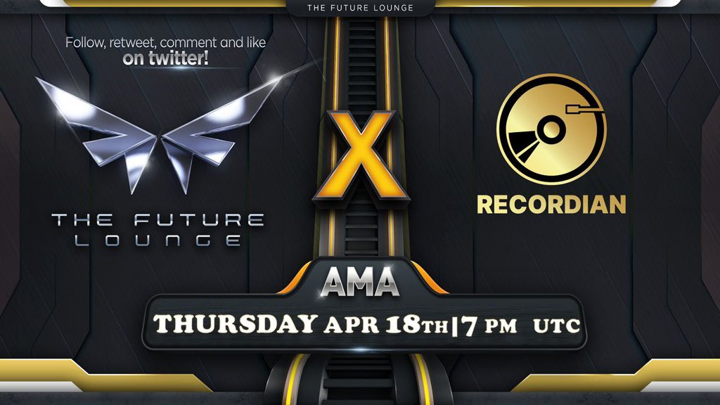 Future_Lounge_1's tweet photo. 🎙️ AMA ANNOUNCEMENT with @Recordian_Music

Join the AMA to learn more about the project.

➡️ Link to join the AMA:
 https://t.co/GFb35AqKSP
➡️Link to join channel:
https://t.co/fJ9njaYTdC
➡️ Join Recordian Music Telegram: 
https://t.co/ytLzAS9OuV

#AMA #BTC #ETH #BSC #CRYPTO #TFL #Recordian_Music #NFA #DYOR