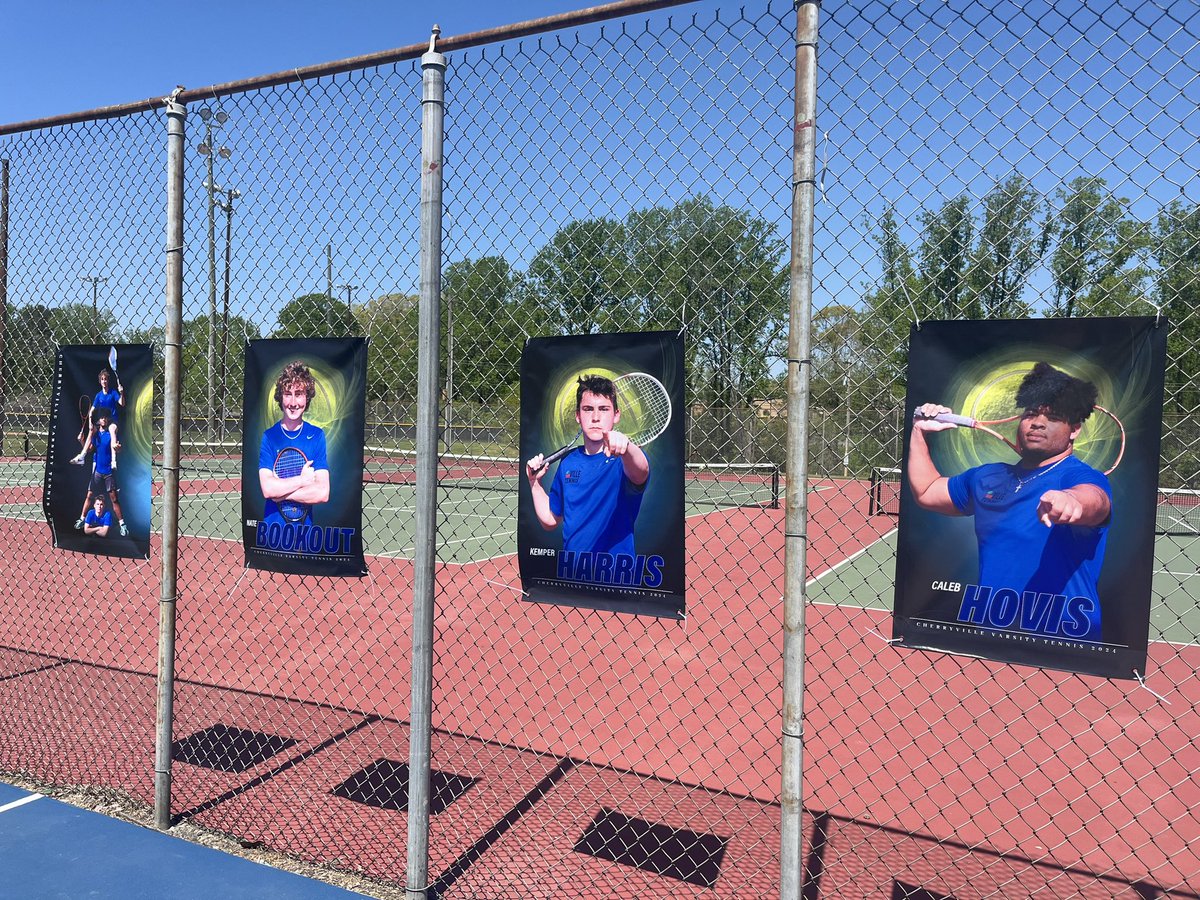 Good luck to the Tennis Team & Coach Shull as they wrap up the home schedule this afternoon against Burns! #SeniorNight #GoIronmen