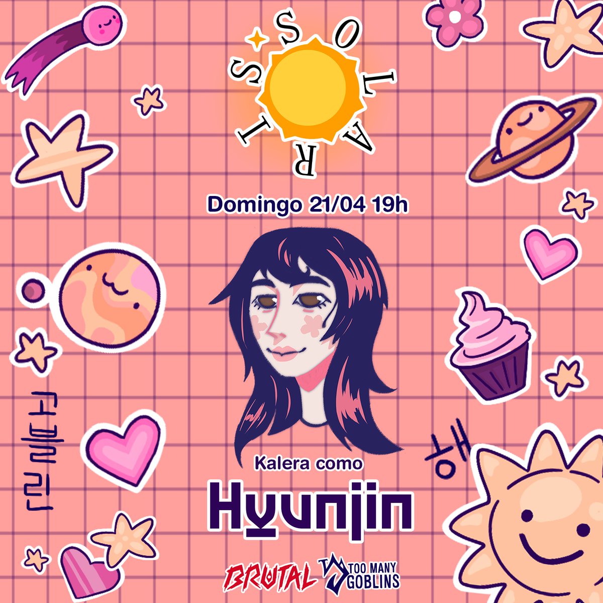 Hyunjin é mais lógica e seria por fora mas um amorzinho por dentro, sempre se preocupando com o resto do grupo! Provinda da Coreia do Sul, faz parte da equipe vocal e tem as melhores expressões faciais da indústria! 
#SolarisRPG #BrutalRPG
+