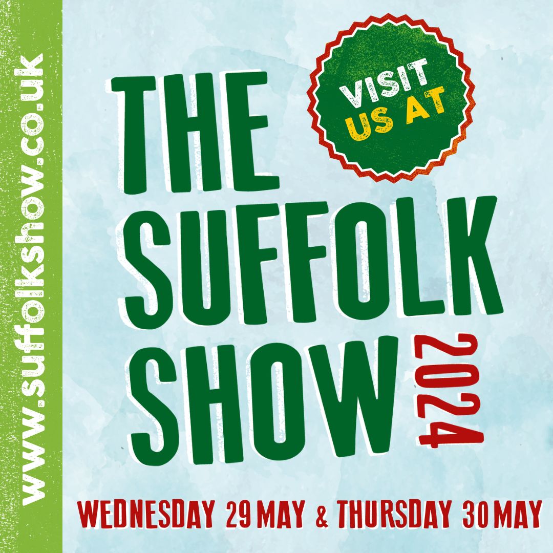 We have some Great News! We have a stand at the Suffolk Show for the very first time! This has only been possible by the kind generosity of Suffolk Ag Assoc and the @SuffolkShow. Many thanks to them. More news soon!!